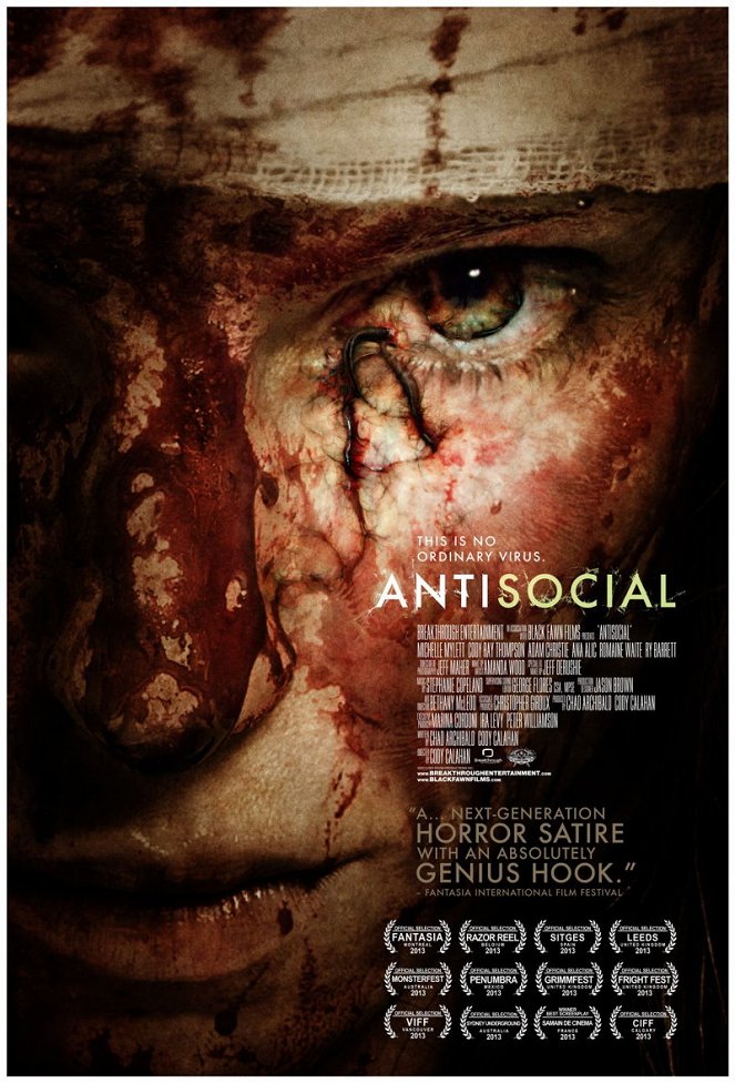 Antisocial - Plakátok