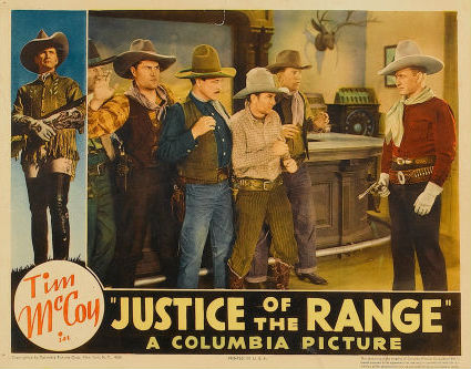 Justice of the Range - Posters