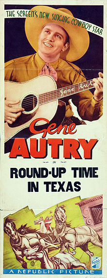 Round-Up Time in Texas - Posters