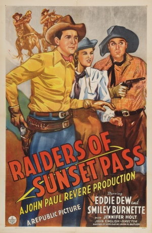 Raiders of Sunset Pass - Plakaty