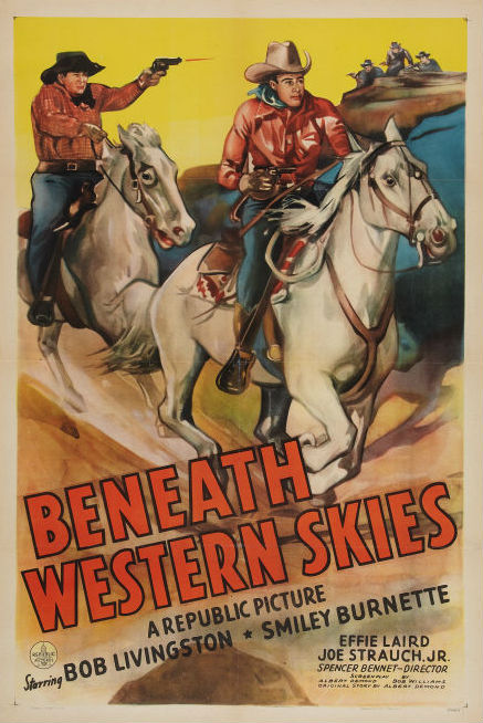 Beneath Western Skies - Carteles
