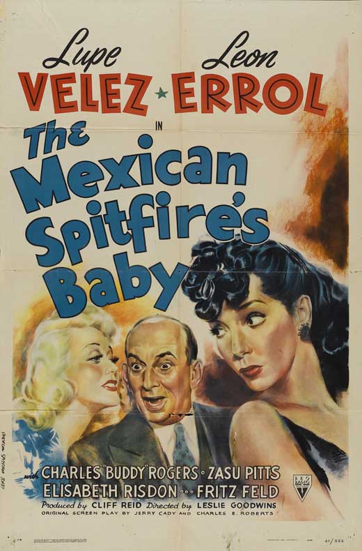 The Mexican Spitfire's Baby - Plagáty
