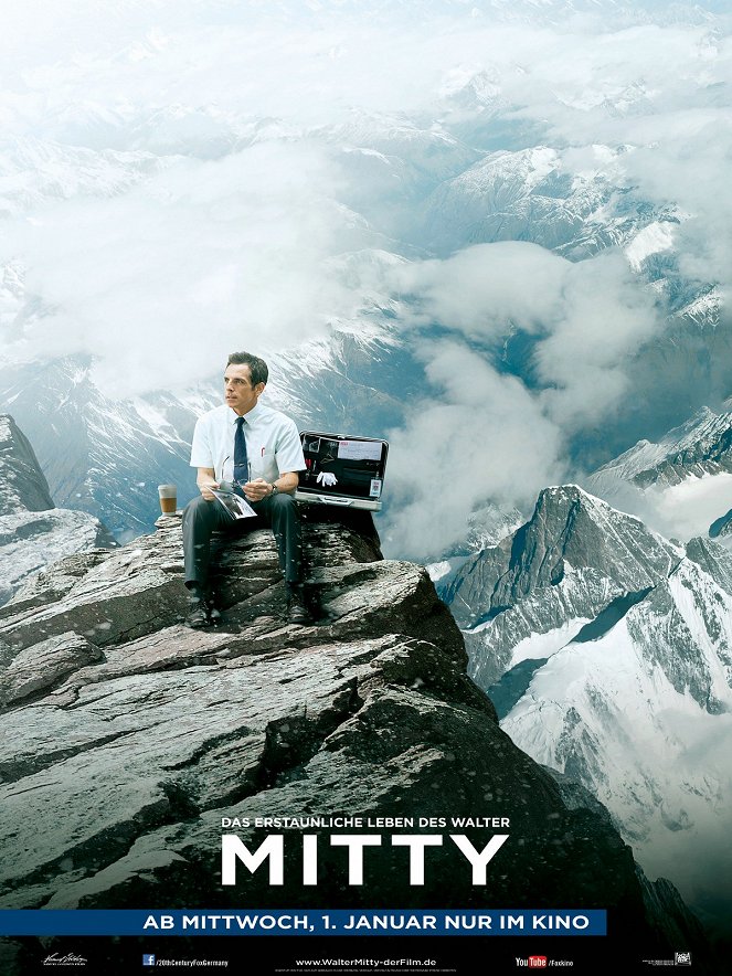 Das erstaunliche Leben des Walter Mitty - Plakate