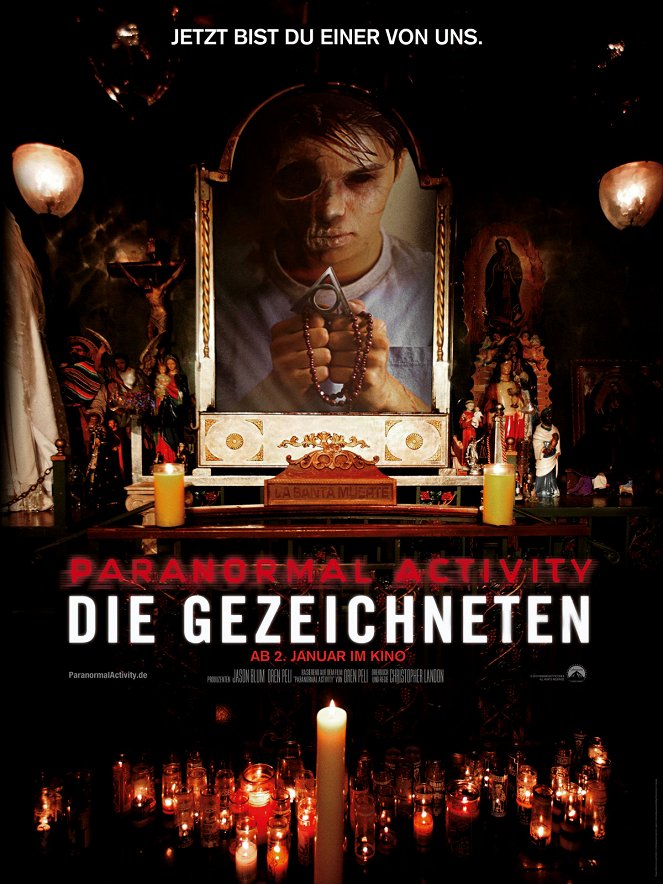 Paranormal Activity: Die Gezeichneten - Plakate