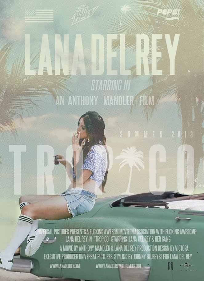 Lana Del Rey - Tropico - Plagáty