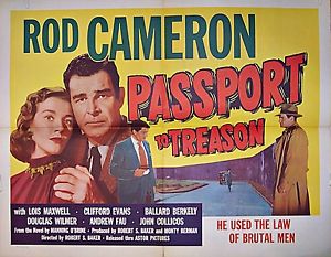Passport to Treason - Posters