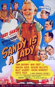 Sandy Is a Lady - Plakátok