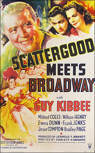 Scattergood Meets Broadway - Julisteet
