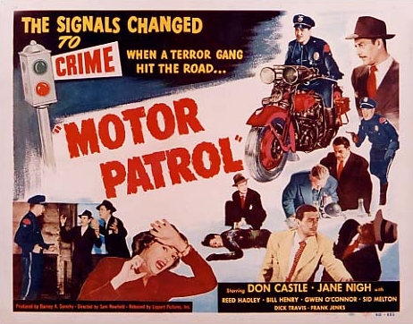 Motor Patrol - Affiches
