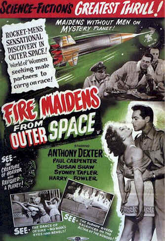 Fire Maidens From Outer Space - Cartazes