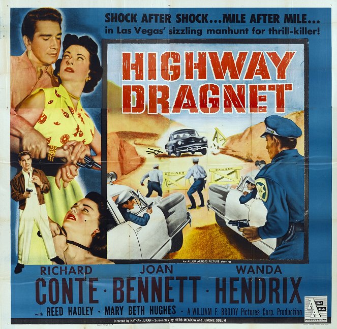 Highway Dragnet - Plakaty