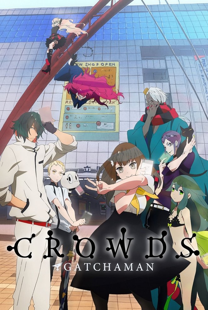 Gaččaman Crowds - Gaččaman Crowds - Gatchaman Crowds - Plakate