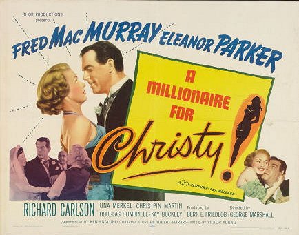 A Millionaire for Christy - Cartazes