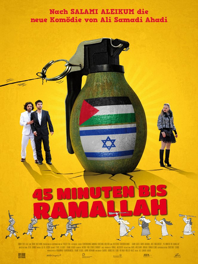 45 Minuten bis Ramallah - Posters