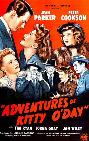 Adventures of Kitty O'Day - Posters