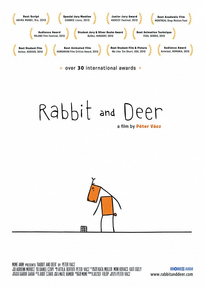 Rabbit and Deer - Posters