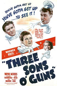 Three Sons o' Guns - Affiches