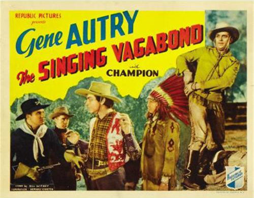 The Singing Vagabond - Affiches