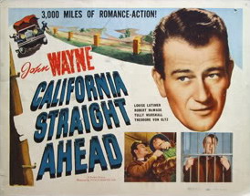 California Straight Ahead - Plakáty