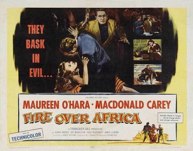 Fire Over Africa - Posters