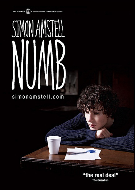 Simon Amstell: Numb - Plagáty