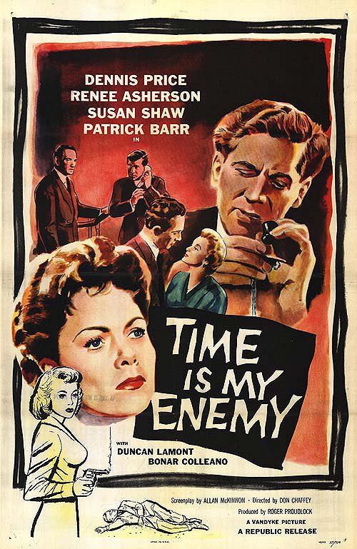 Time Is My Enemy - Carteles