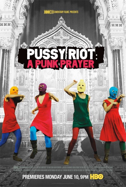 Pokazatělnyj process: Istoriija Pussy Riot - Cartazes