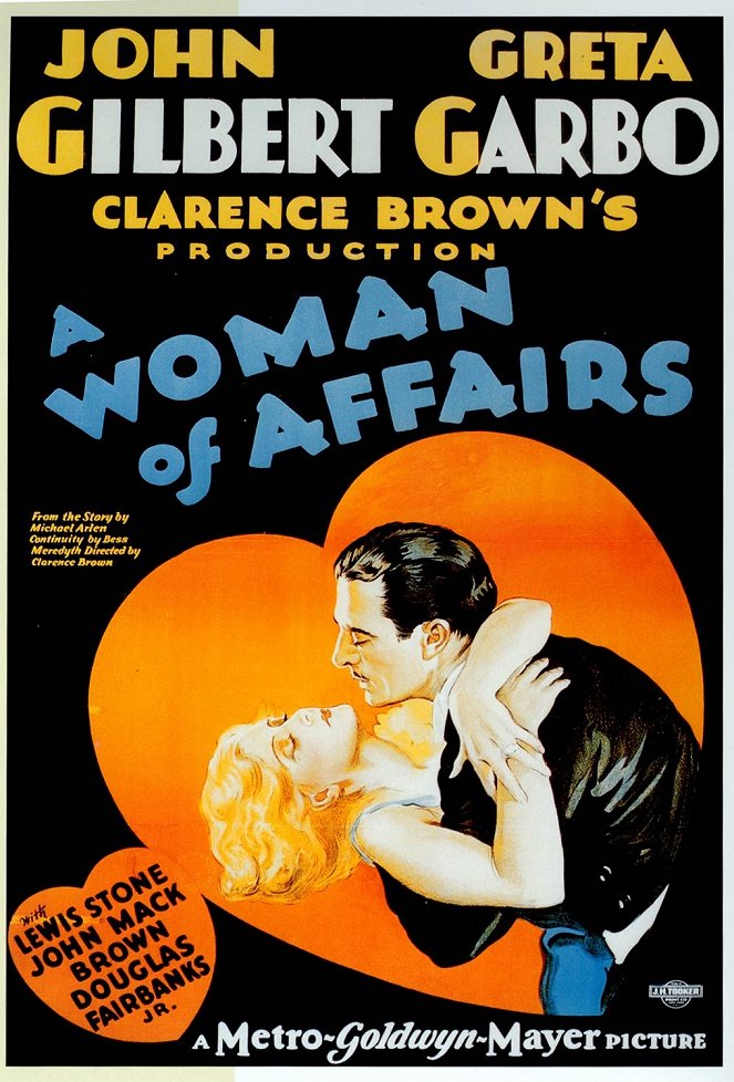 A Woman of Affairs - Posters
