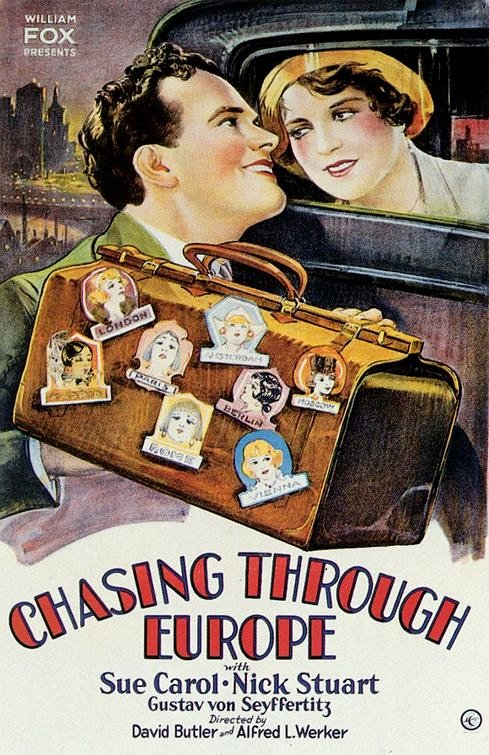 Chasing Through Europe - Plakate