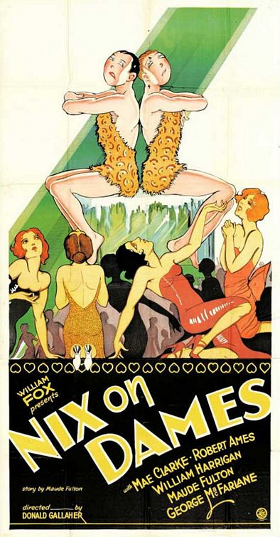 Nix on Dames - Posters