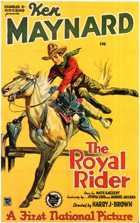The Royal Rider - Carteles
