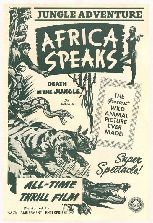 Africa Speaks! - Plakaty
