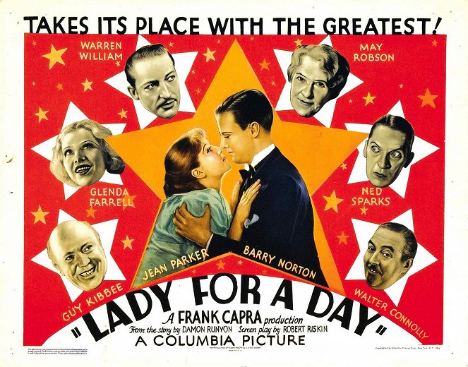 Lady for a Day - Plakate