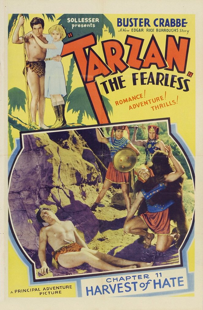 Tarzan l'intrepide - Affiches
