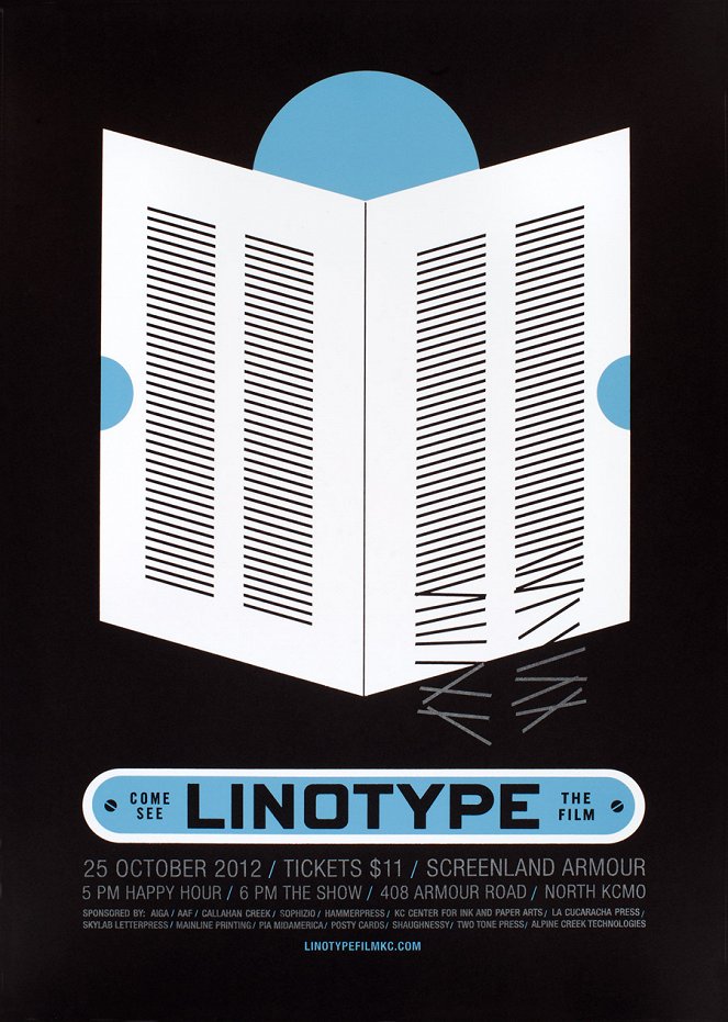 Linotype: The Film - Plakaty