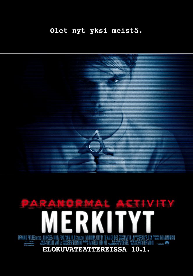 Paranormal Activity: Merkityt - Julisteet