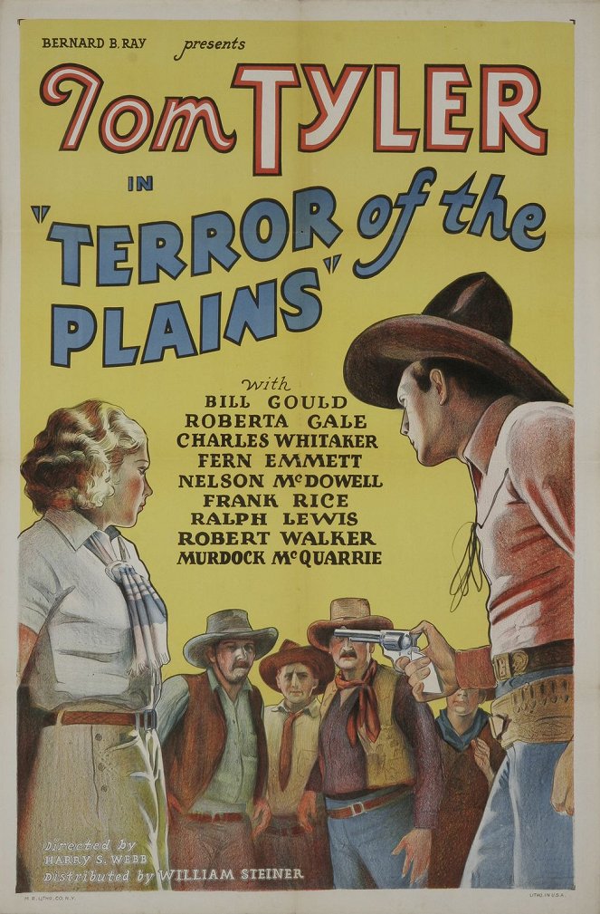 Terror of the Plains - Plagáty