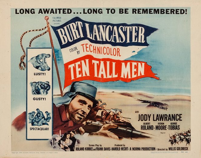 Ten Tall Men - Plagáty