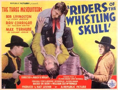 Riders of the Whistling Skull - Plakate