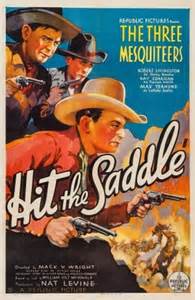 Hit the Saddle - Affiches