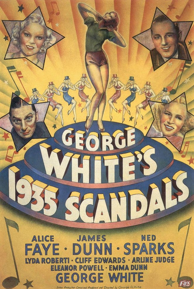 George White's 1935 Scandals - Plagáty
