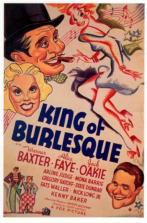 King of Burlesque - Cartazes