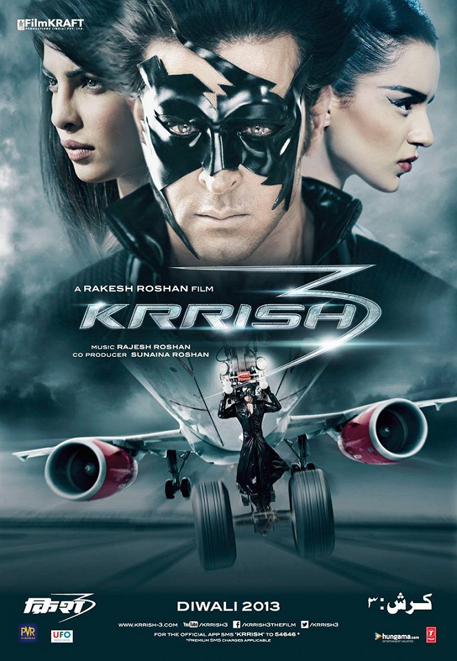 Krrish 3 - Julisteet