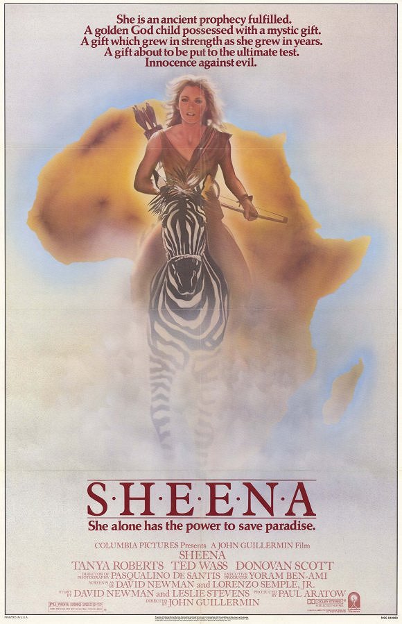 Sheena - Königin des Dschungels - Plakate