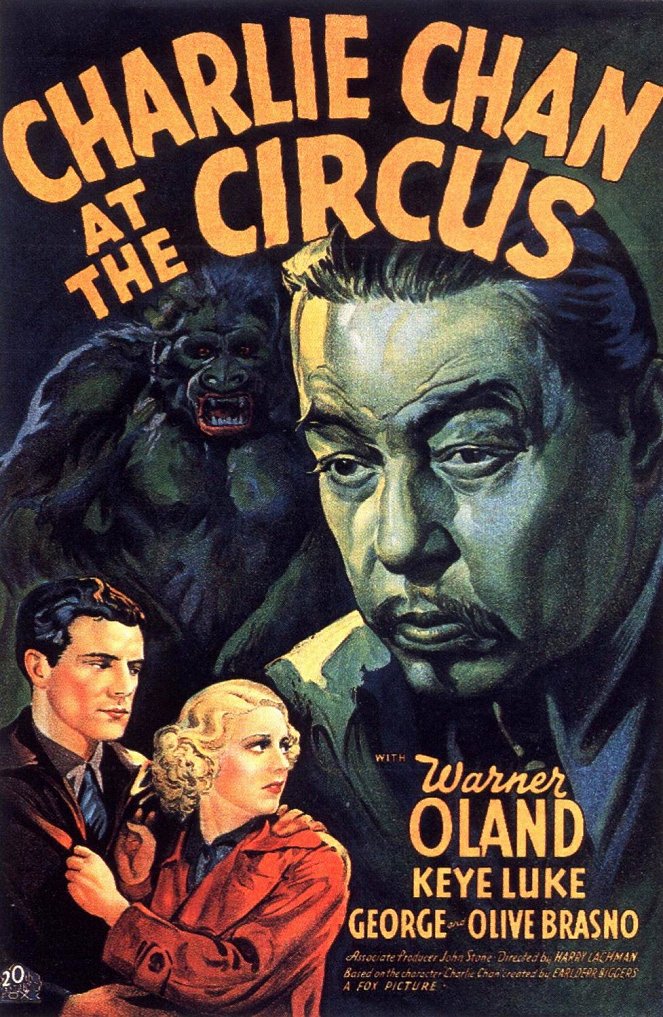 Charlie Chan at the Circus - Cartazes