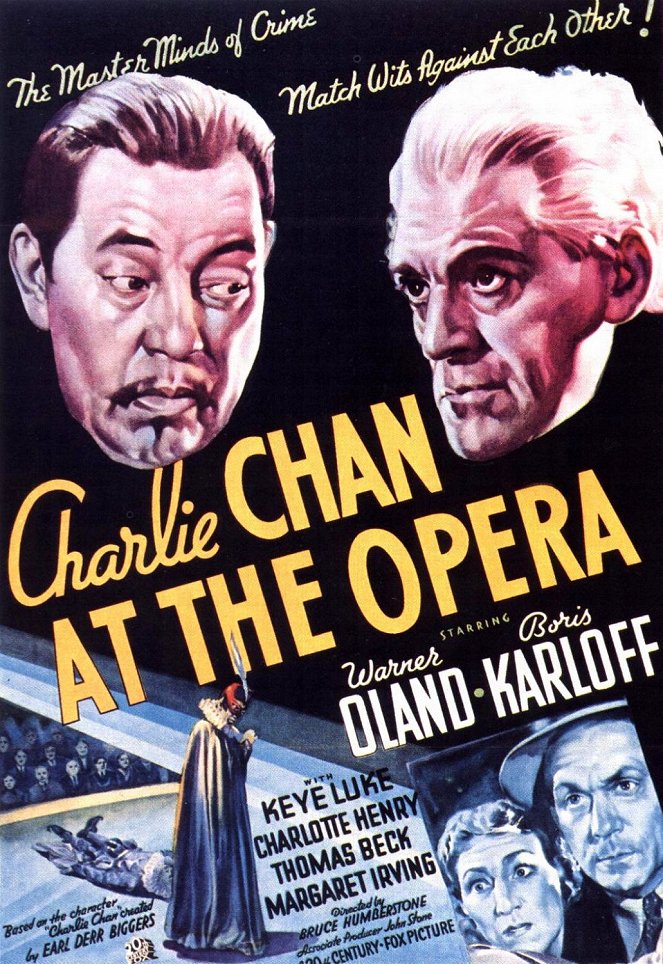 Charlie Chan at the Opera - Cartazes