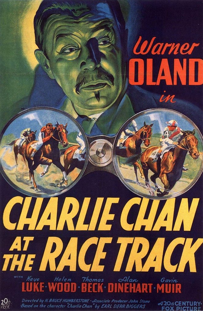 Charlie Chan beim Pferderennen - Plakate