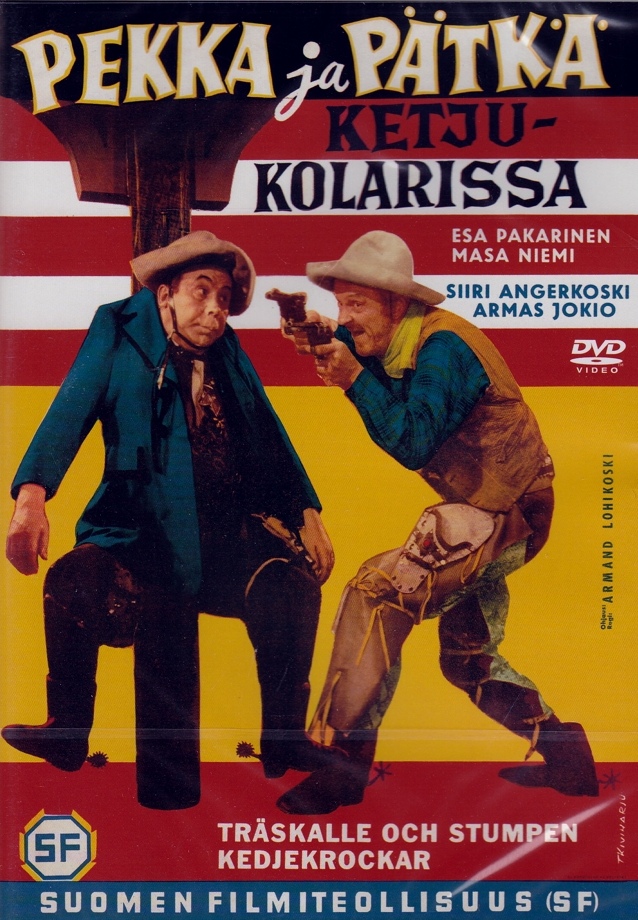 Pekka und Pätkä in einer Gruppenkollision - Plakate