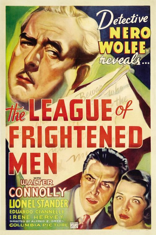 The League of Frightened Men - Julisteet