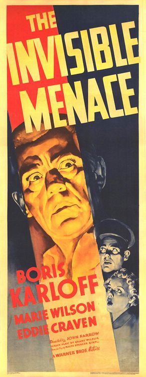 The Invisible Menace - Posters